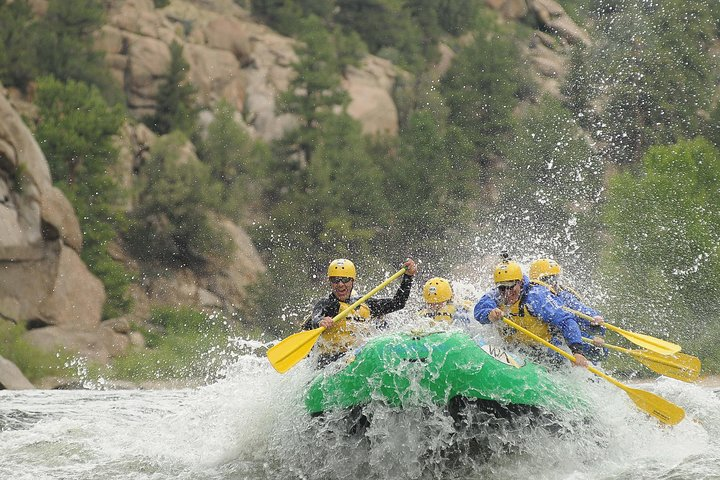 Rafting through Browns Canyon National Monument